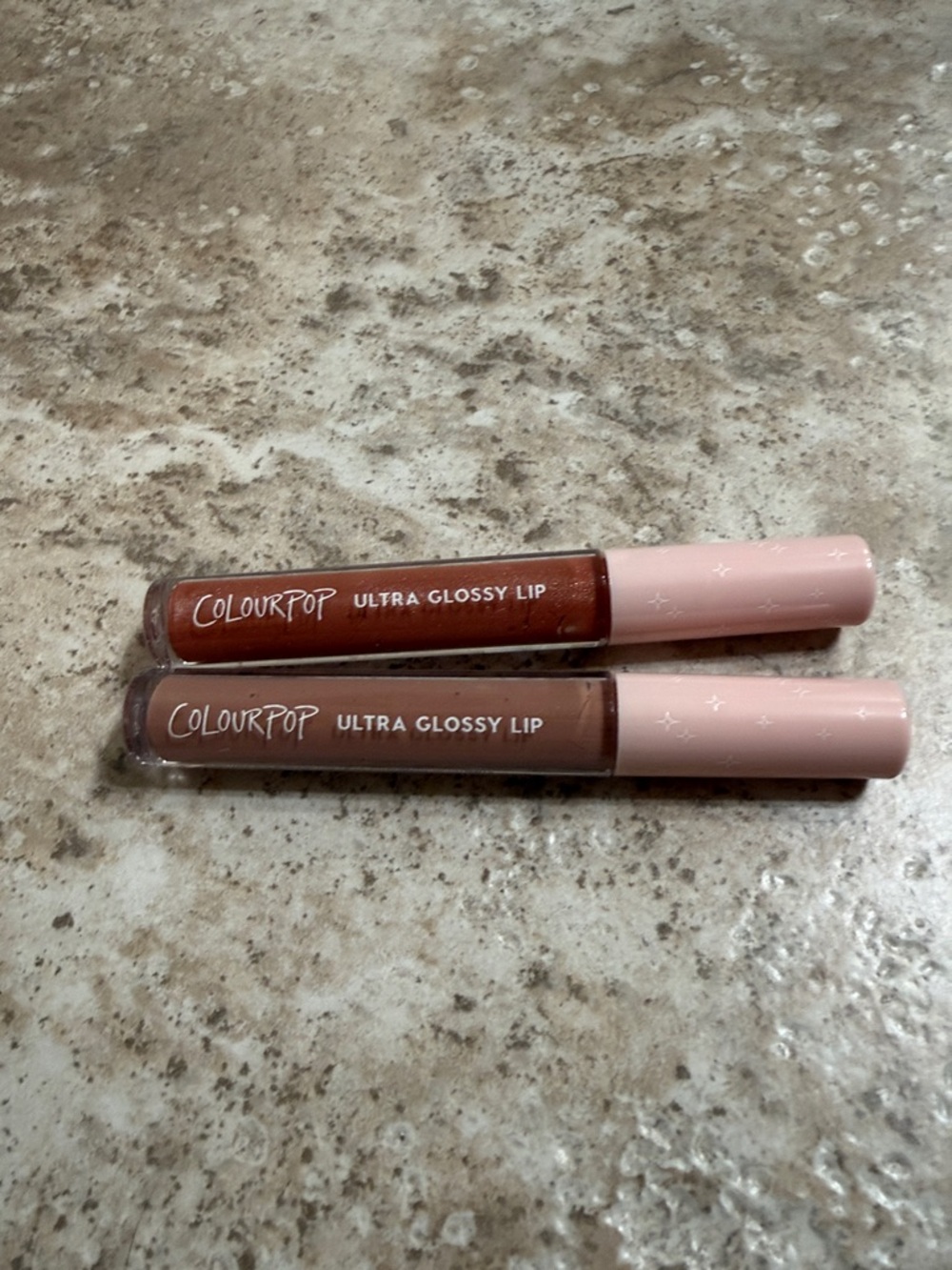 Set of 2 ColourPop Ultra Glossy Lip gloss.